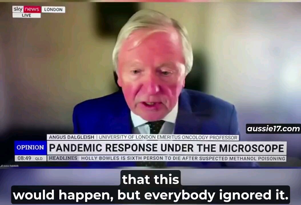 mRNA Vaccines Linked to Unbelievable Damage! - Prof Dalgleish