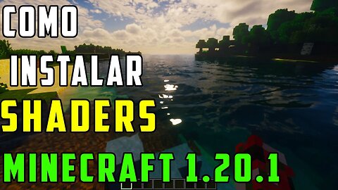Como instalar shaders minecraft 1.20.1 e configurar mais fps