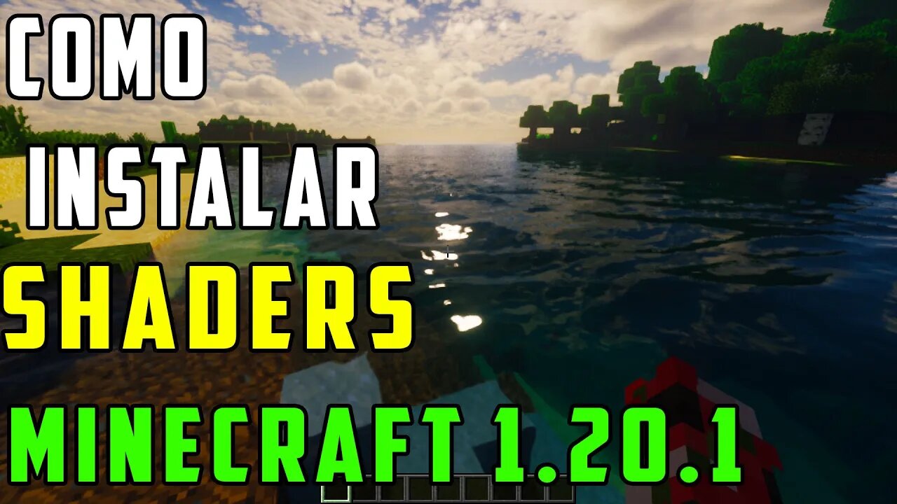 Como instalar shaders minecraft 1.20.1 e configurar mais fps