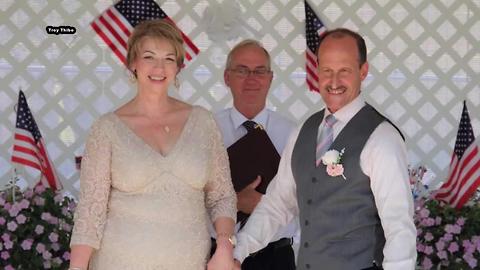 Gold Star mother gets married at Idaho Veterans Garden