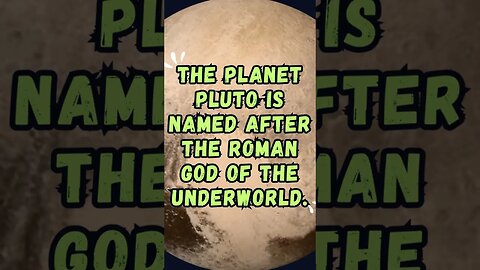 ☀️Did you know this fact about Space? #shortsfact #funfactsshorts #spacefacts #pluto