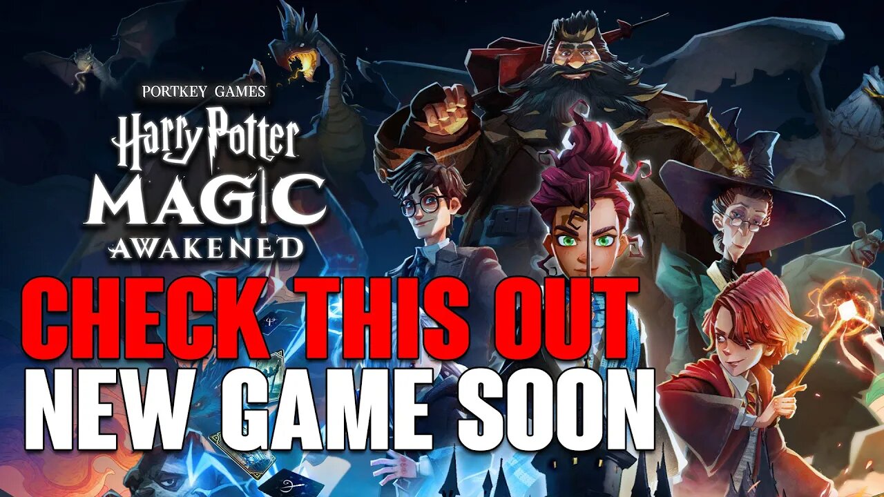 NEW Harry Potter Game ANNOUNCEMENT, I ALMOST Forgot About THIS, Check IT Out!