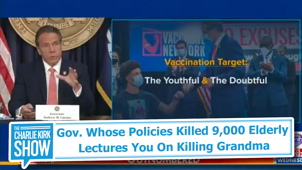 Gov. Whose Policies Killed 9,000 Elderly Lectures You On Killing Grandma