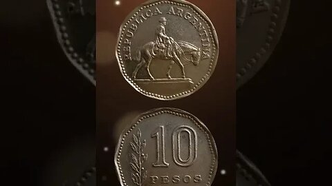 Argentina 10 Pesos 1968. #shorts #viral #coinnotesz