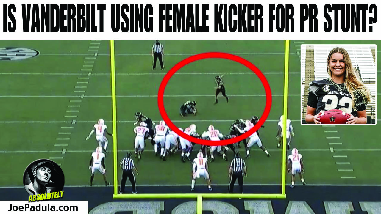 Is Vanderbilt University using Female Kicker Sarah Fuller for a PR Stunt?