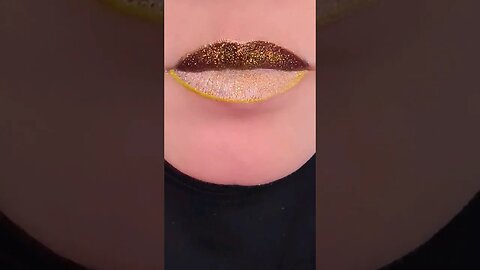 Creative Lip Art Makeup Design #shorts #shortvideo #viral #lipswatches #trending #fyp #short