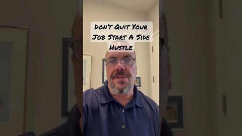 Do not start a job start a side hustle. #shorts #affiliatemarketingforbeginners #affiliatemarketing