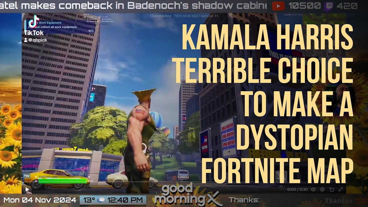 Kamala Harris Made A Crappy Dystopian Fortnite Map (LOL)