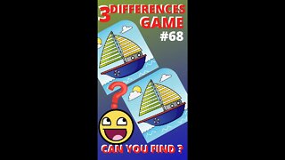 3 DIFFERENCES GAME | #68