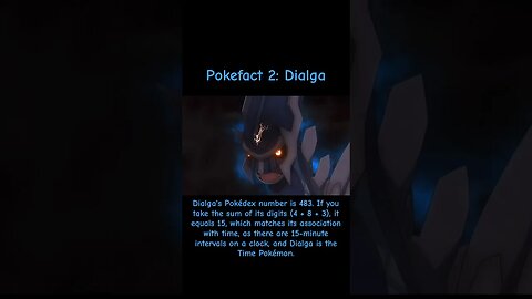 A Dialga fact almost Nobody knows #shorts #shortsvideo #pokemon #trending #anime