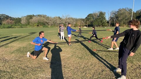 Exercise Technique #3 Suples Fighter Band: Running Rows