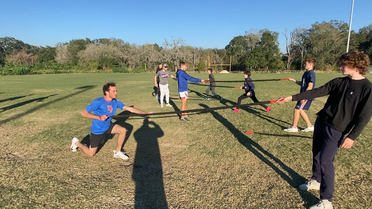 Exercise Technique #3 Suples Fighter Band: Running Rows