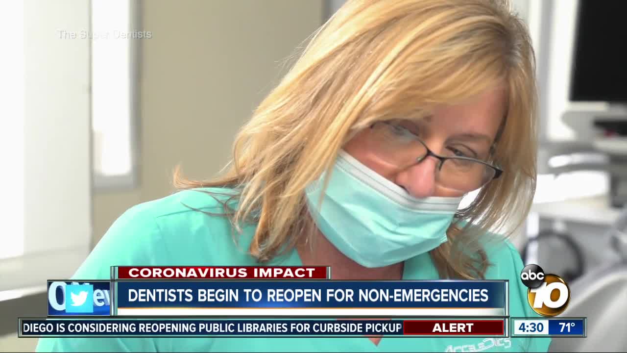 Some dentists to resume non-emergency care on Monday