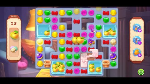 Playrix Homescapes Gameplay Walkthrough Level 7495