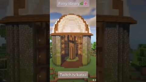 Cool Library Design! ©️ @minecrraftbuilds #shorts