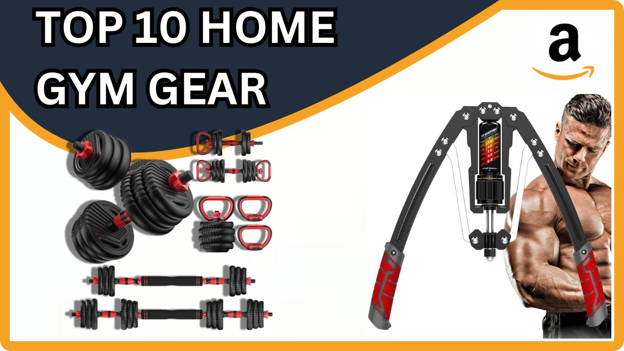 Top 10 Amazon Home Gym Essentials for 2024 | Best Workout Equipment for Home Fitness