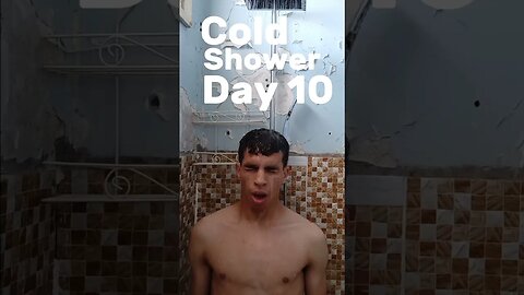 Cold Shower Day 10 ✌️ #coldshower #gym