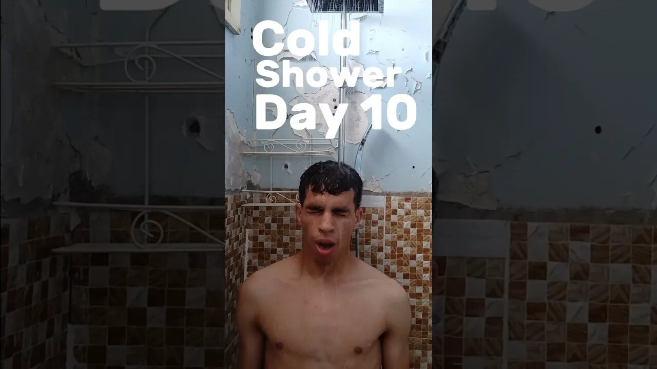 Cold Shower Day 10 ✌️ #coldshower #gym