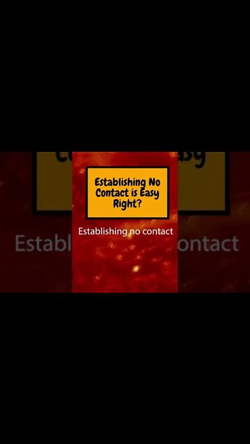 Is Going No Contact Easy? #shorts