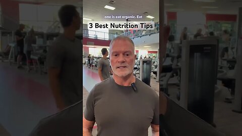 My Best 3 Nutrition Tips #shorts