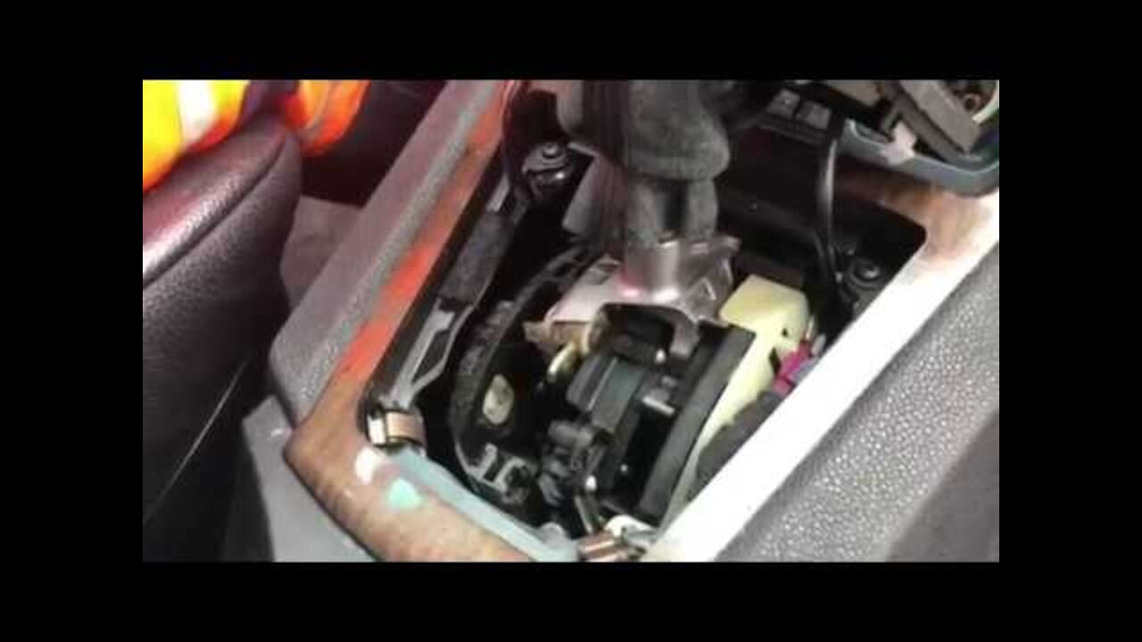 2008 BMW X5 Emergency Shift Release