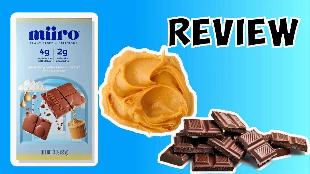 MiiRO Plant Based Peanut Butter Chocolate Bar review