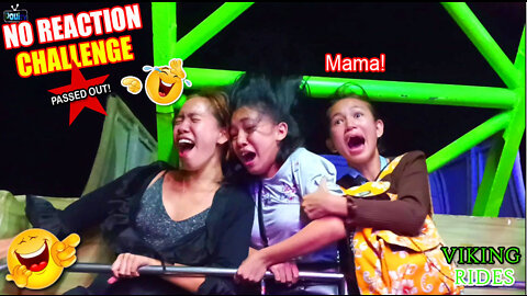 NO REACTION CHALLENGE! VIKING RIDES (Passed Out!) | RIDES SA PERYAHAN! LAUGH TRIP!