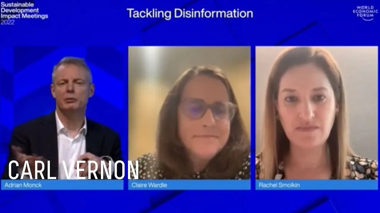 WEF and CNN on tackling disinformation 👀 What could go wrong?