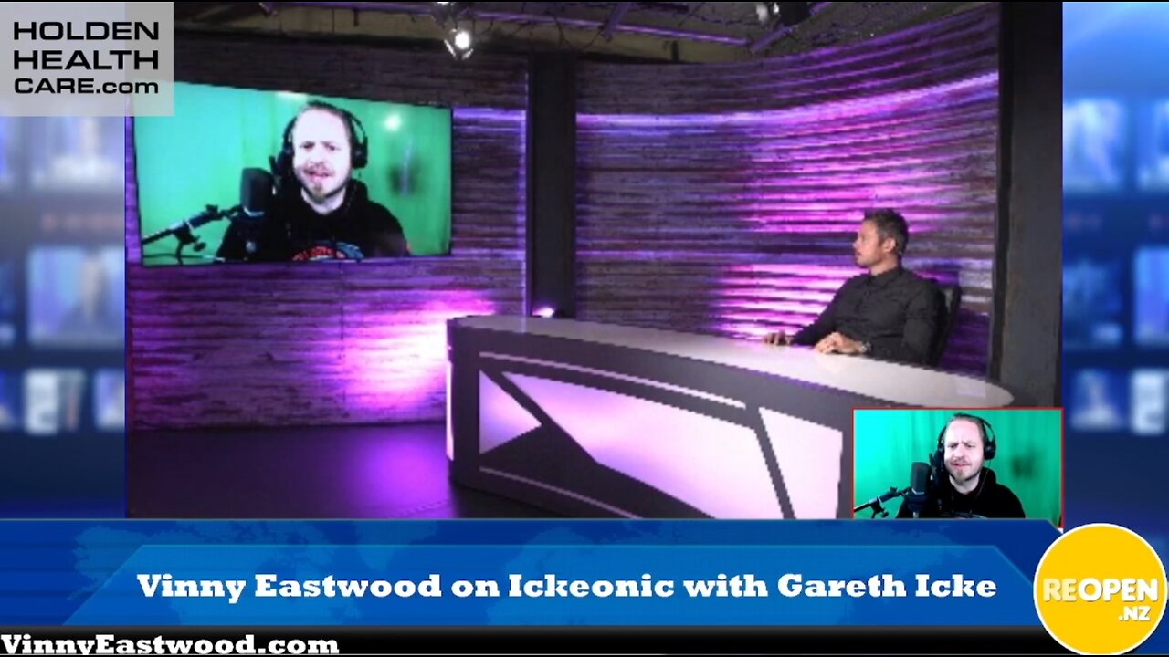 Ickonic! New Zealand Alternative Media Under Attack with Vinny Eastwood & Gareth Icke - 7 Sept 22