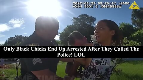 Black Chick Gets Arrested After Calling The Police On Her Abusive Boyfriend! See How!