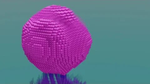 Animated Voxel Effect