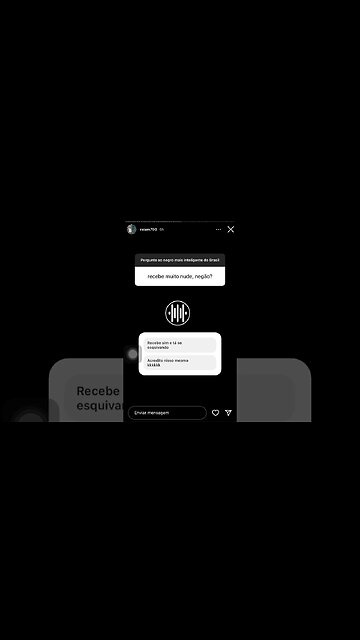 Ele recebe nudes? Foto de mulher pelada no Instagram? | Raiam Santos