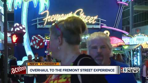 Major overhaul coming to Fremont Street Experience