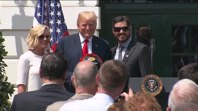 Martin Truex Jr. and team honored at White House