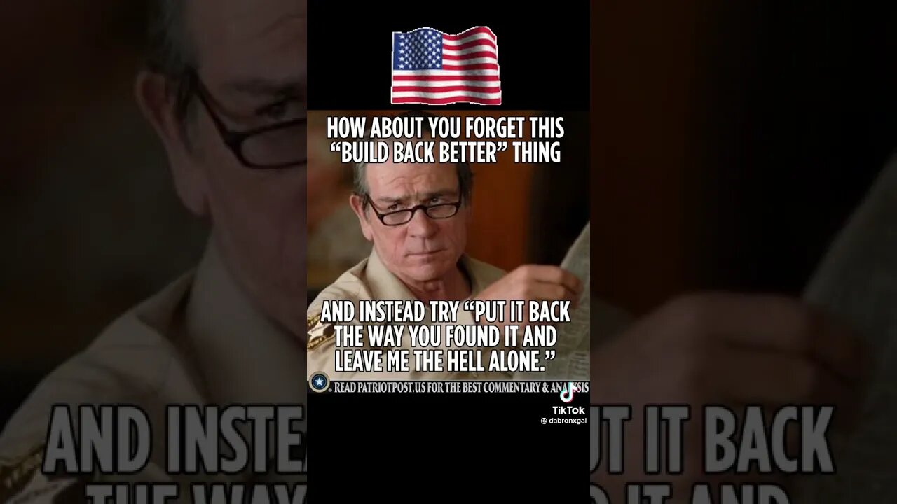 Biden - Put it back the way you found it!