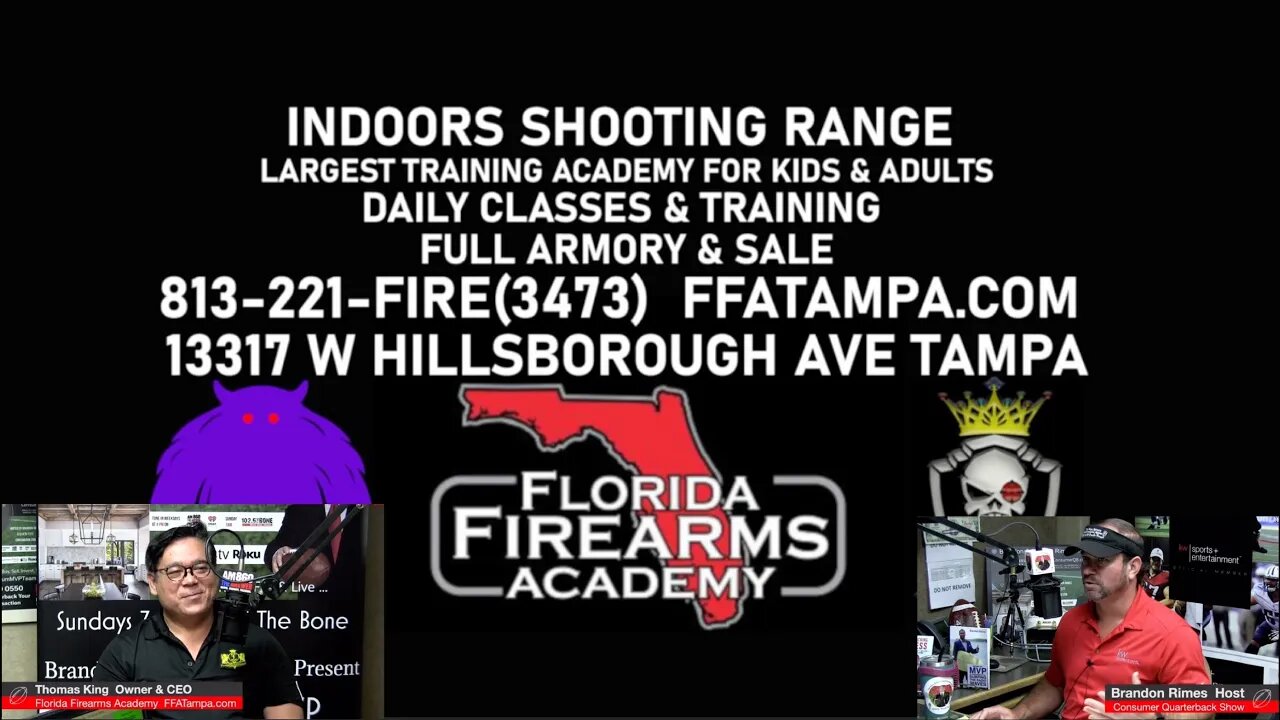 The Consumer Quarterback Show - Thomas King Florida Firearms Academy