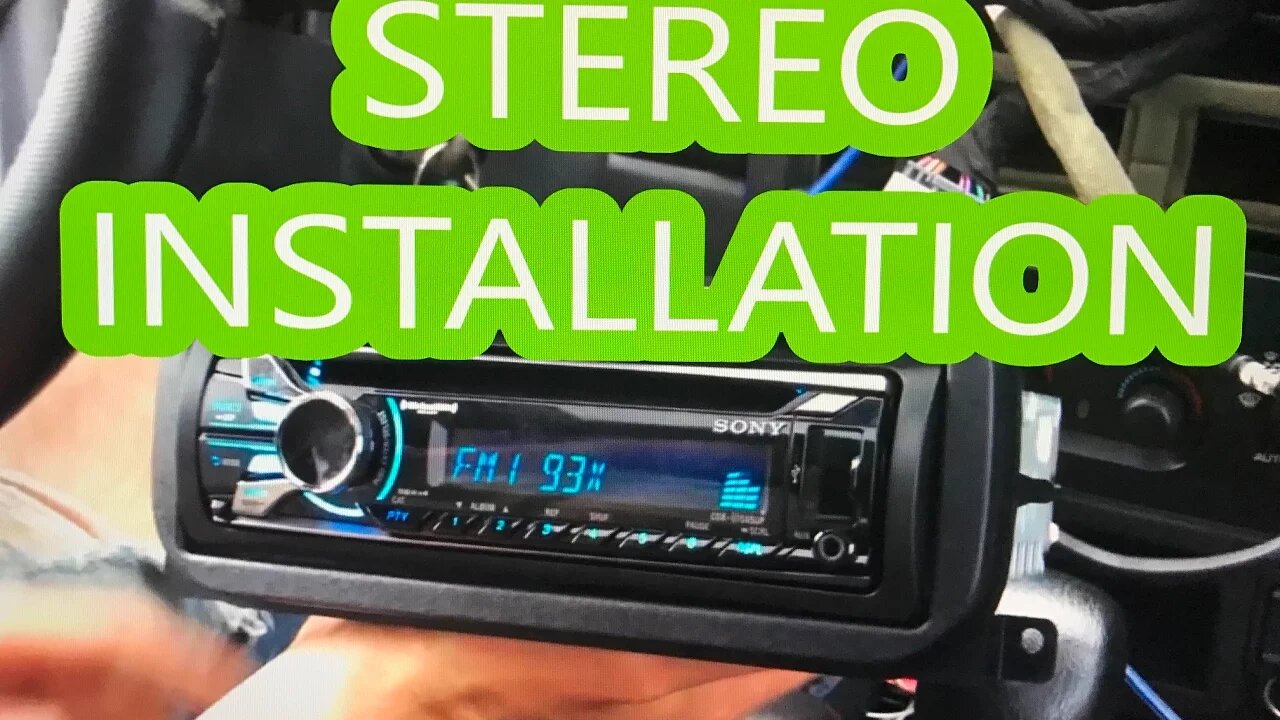 Jeep Grand Cherokee Stereo/Deck/Radio Install (1999-2004)