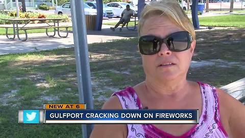 Gulfport Police crack down on backyard fireworks for 4th of July