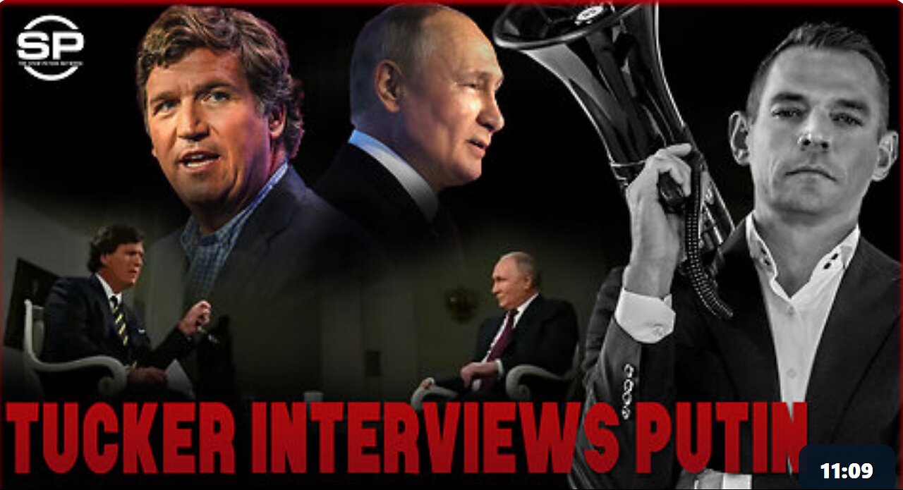 LIVE; Stew Peters Reacts to the Tucker/Putin Interview (very enlightening what's going on) (Eng, NL)