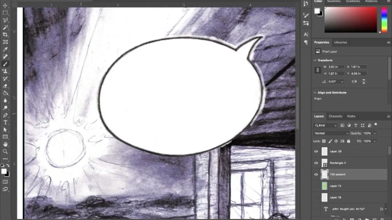 Art Timelapse: Lettering Page 139