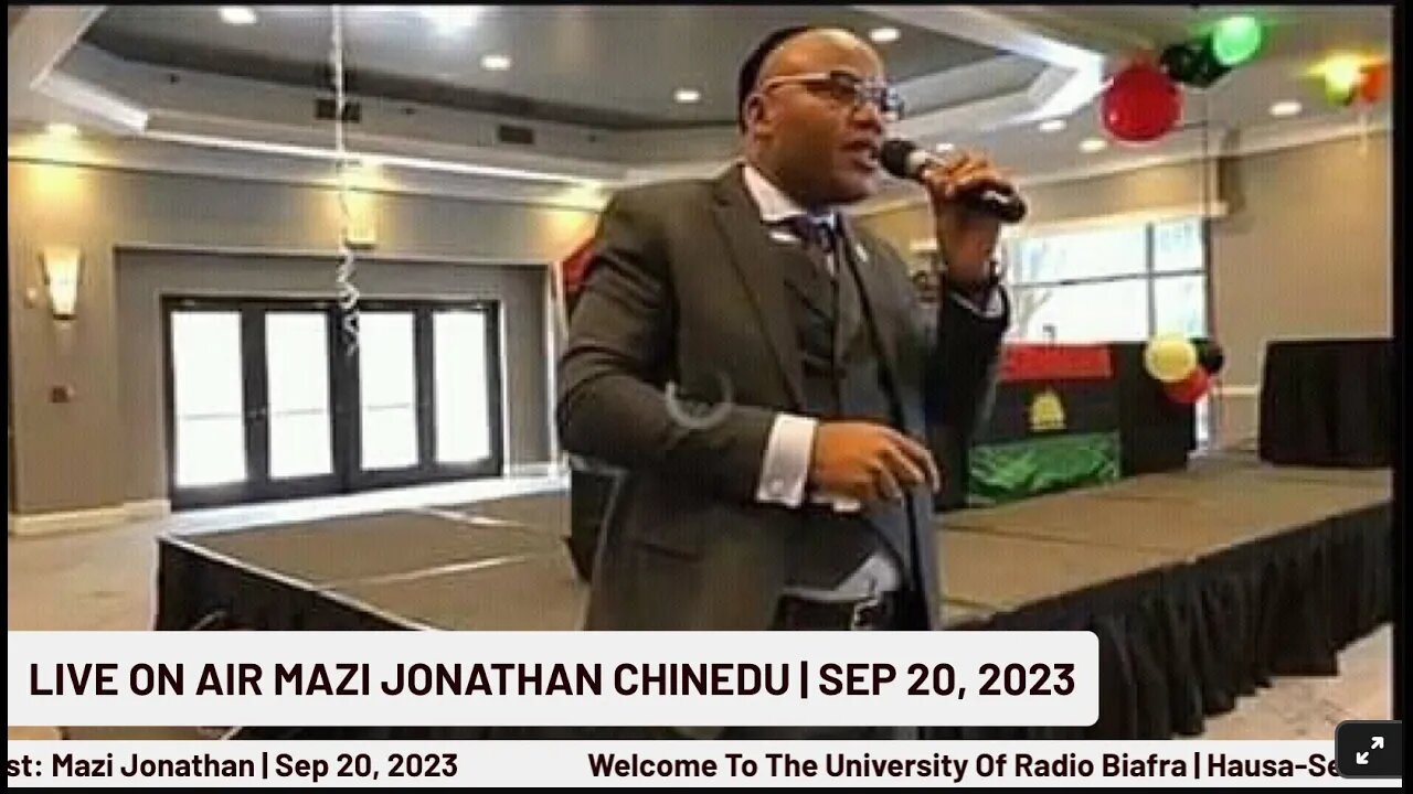 Welcome To The University Of Radio Biafra | Hausa-Service | Host: Mazi Jonathan | Sep 20, 2023