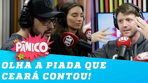 Matheus Ceará conta piada PESADA e Zukerman fica com medo de PERDER O EMPREGO
