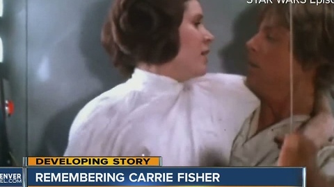 Carrie Fisher is remembered in Denver through her many fans