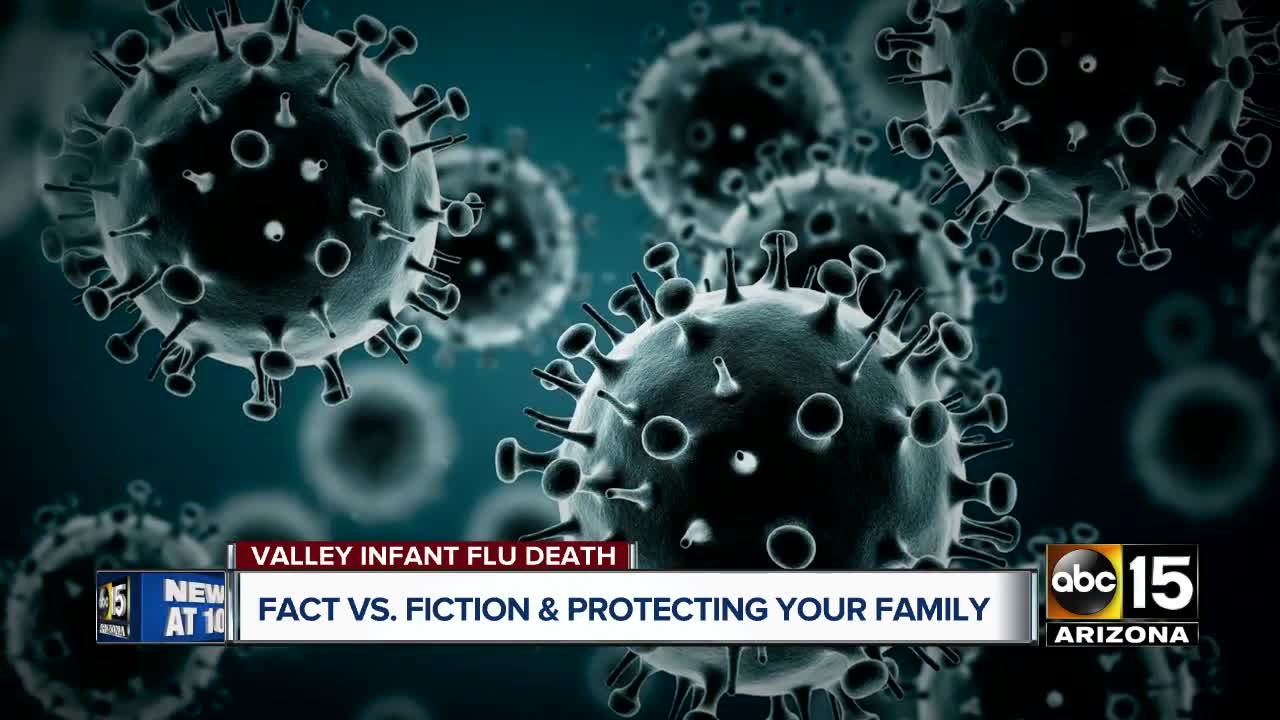 Maricopa County records 1st pediatric flu death this year