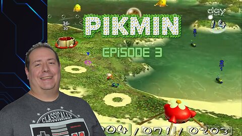 Gamecube Pikmin player tries to speed run through Switch version | Pikmin | game play | episode 3