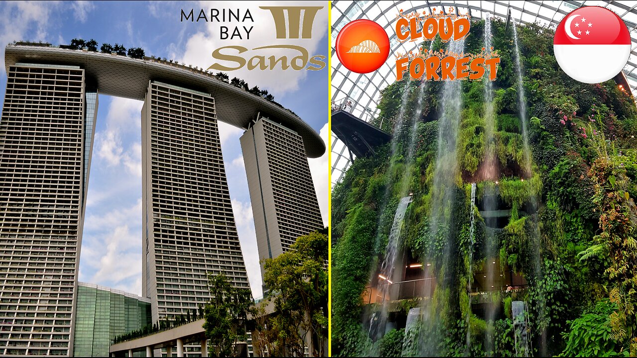 Exploring Marina Bay Sands & the Enchanting Cloud Forest in Singapore 🇸🇬