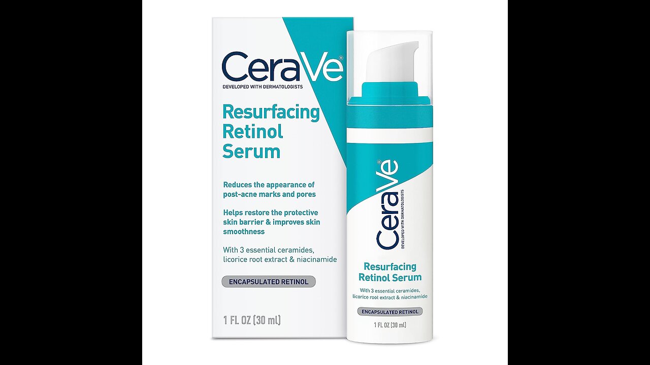 CeraVe Retinol Serum for Post-Acne Marks and Skin Texture