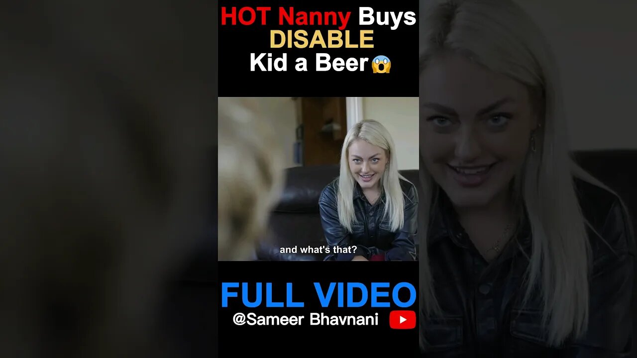 Nanny Buys Disabled Boy Beer... takes His Money... #sameerbhavnani #inspirational #lifelessons