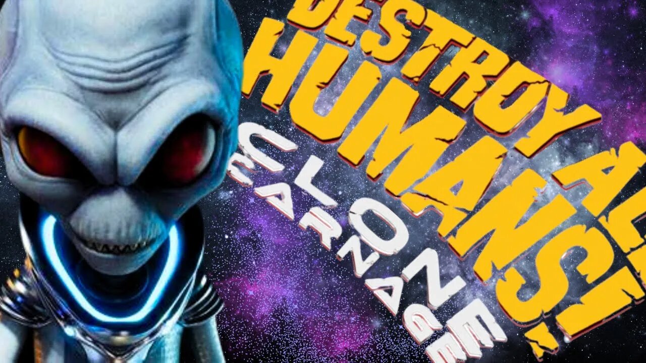 WHO CAN DESTROY MORE HUMANS!?!| Destroy All Humans (Clone Carnage) | #2