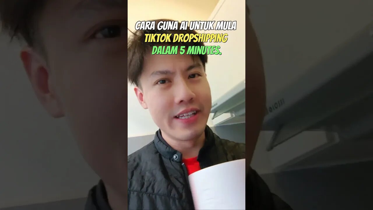 Cara Mula Tiktok Shop Dropshiping Di Malaysia 2023 Guna Ai ChatGPT l Cara Jana Duit Tiktok Shop